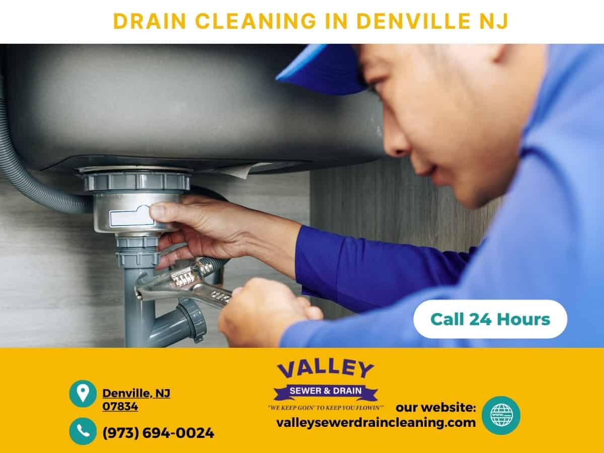 Drain Cleaning in Denville NJ